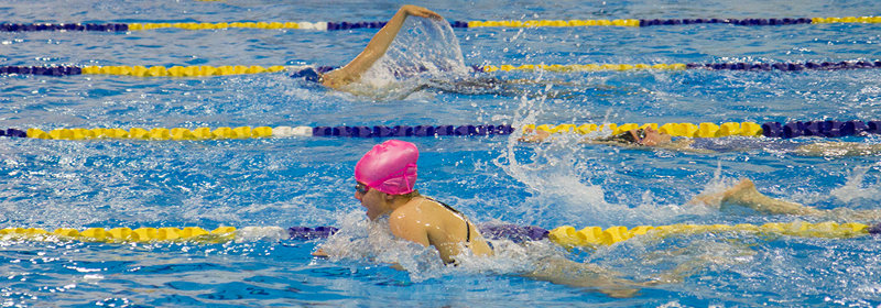 Lap swimming at WIATC